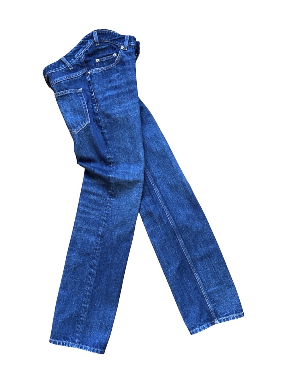 Jean Paul Gaultier JPG Curved Rodeo Straight-Leg Jeans